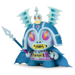 Harbinger 8" Dunny Art Figure by Martin Ontiveros - GID Blue Edition - Kidrobot - Designer Art Toys