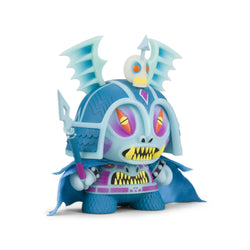 Harbinger 8" Dunny Art Figure by Martin Ontiveros - GID Blue Edition - Kidrobot - Designer Art Toys