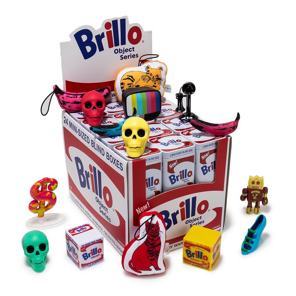 Andy Warhol Brillo Box Art Object Blind Box Figures by Kidrobot - Kidrobot - Designer Art Toys