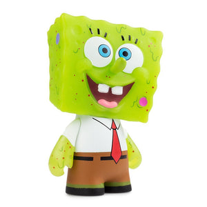 Limited Edition Spongebob Squarepants Glow in the Dark 3" Mini Figure - Kidrobot - Designer Art Toys