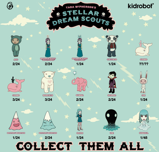 Stellar Dream Scouts Mini Art Figure Series by Tara McPherson - Kidrobot - Designer Art Toys