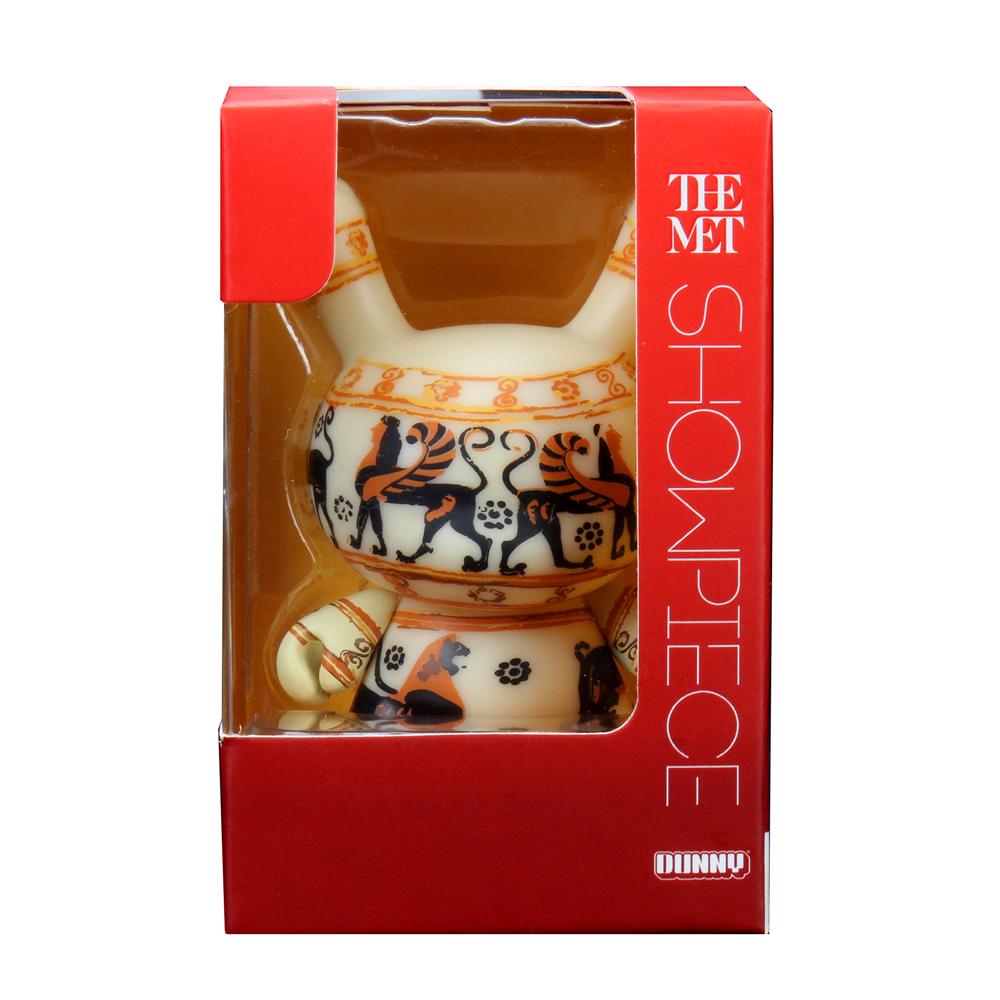 The Met 3-Inch Showpiece Dunny - Greek Cosmetic Vase - Kidrobot - Designer Art Toys