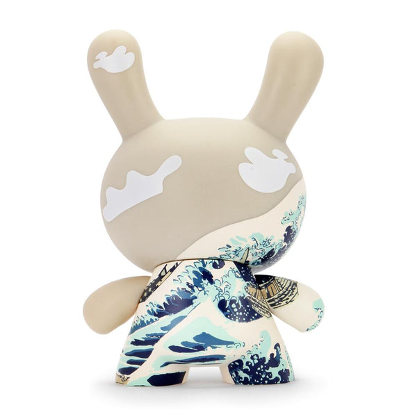 The Met 8-Inch Masterpiece Dunny - Hokusai Great Wave | Kidrobot