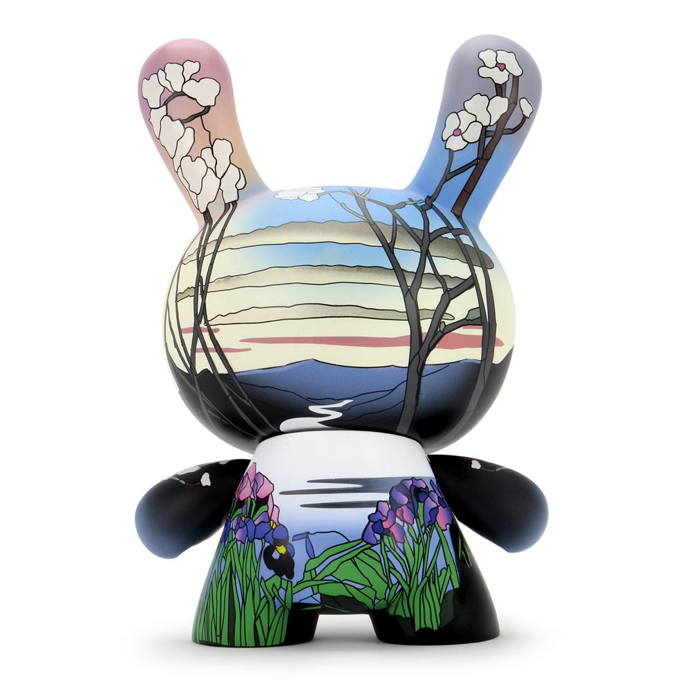 The Met 8-Inch Masterpiece Dunny - Louis C. Tiffany Magnolias and Irises (PRE-ORDER) - Kidrobot - Designer Art Toys