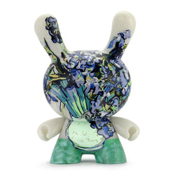 The Met 8-Inch Masterpiece Dunny - Van Gogh Irises (PRE-ORDER) - Kidrobot - Designer Art Toys