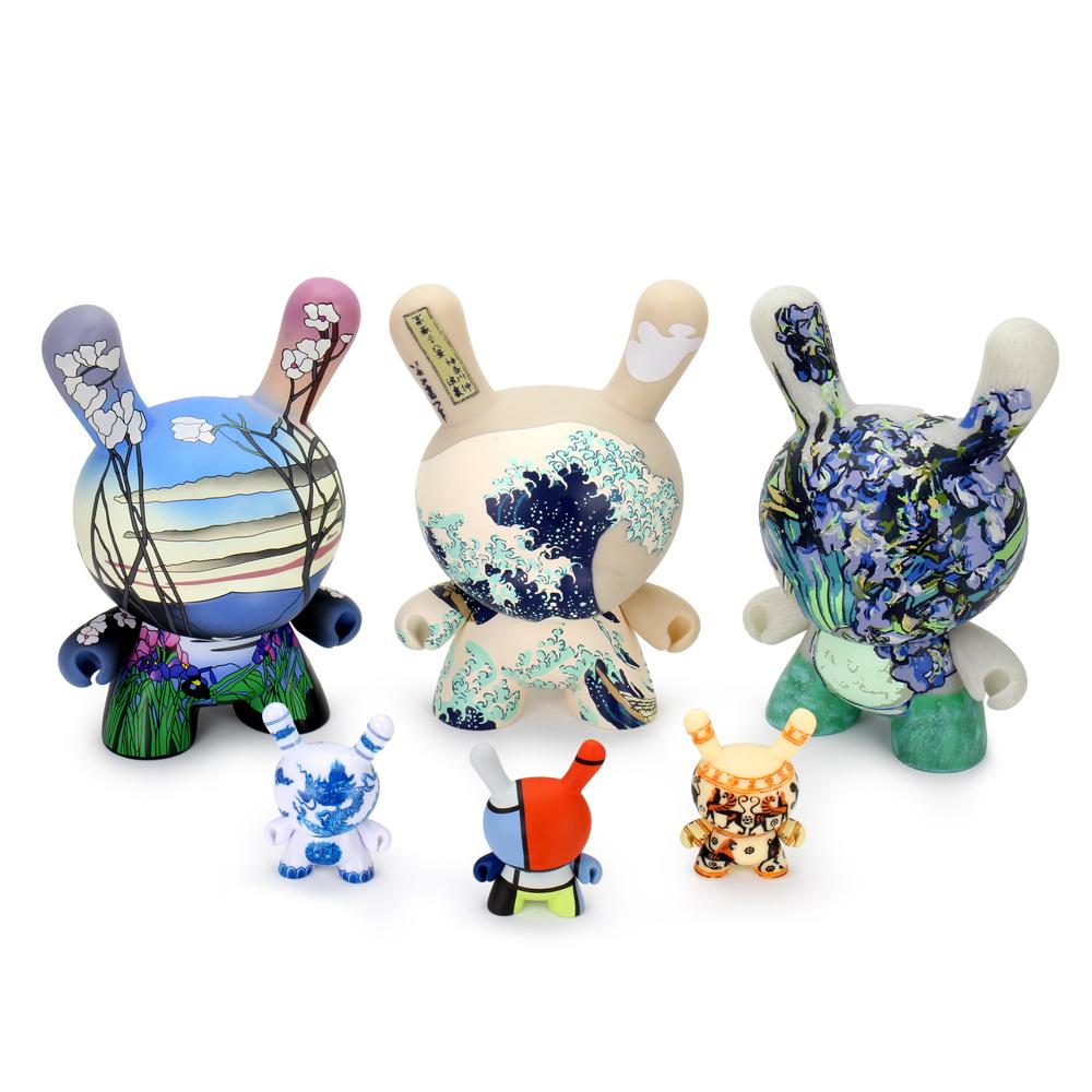 The Met 8-Inch Masterpiece Dunny - Van Gogh Irises (PRE-ORDER) - Kidrobot - Designer Art Toys