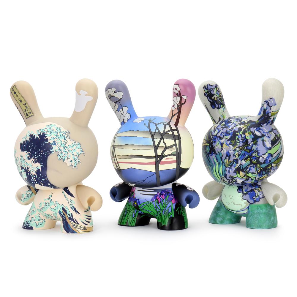 The Met 8-Inch Masterpiece Dunny - Van Gogh Irises (PRE-ORDER) - Kidrobot - Designer Art Toys