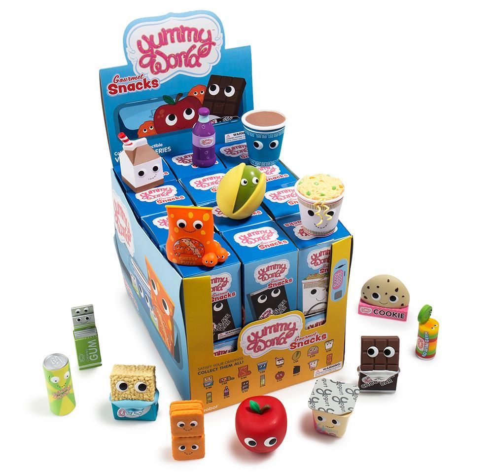 Yummy World Gourmet Snacks Blind Box Vinyl Mini Series - Kidrobot - Designer Art Toys